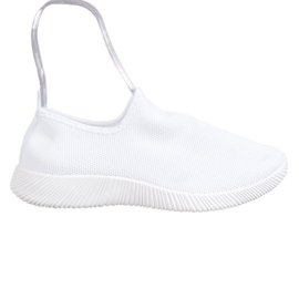 SHELOVET Sport Slip On Shoes white