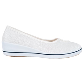 Comer Ballerina With Glitter white