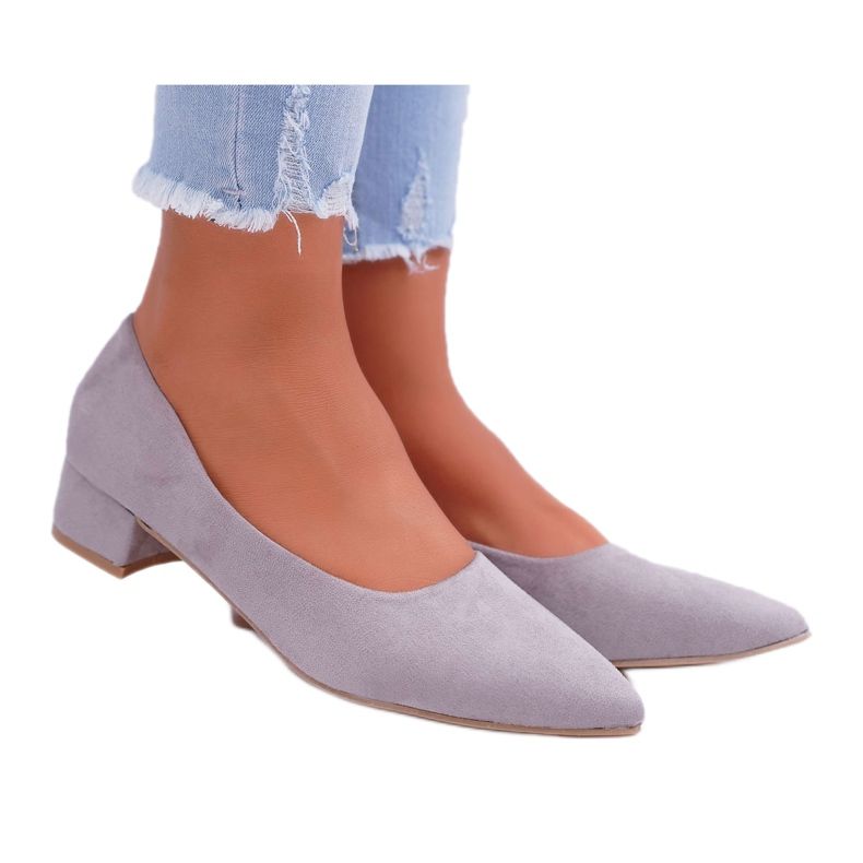 SEA Classic Women's Pumps Suede Gray Rheya grey