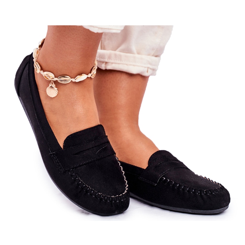 PS1 Women's Loafers Black Panay