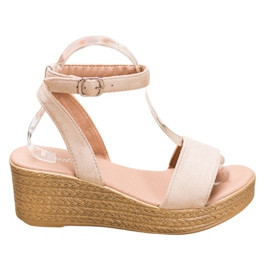 Renda Light Wedge Sandals brown Renda Light Wedge Sandals brown