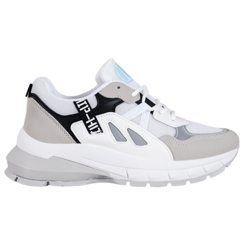 Weide Sports Sneakers white black grey