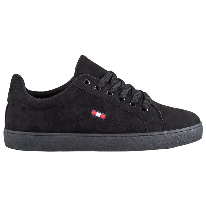 SHELOVET Suede Sports Shoes black SHELOVET Suede Sports Shoes black