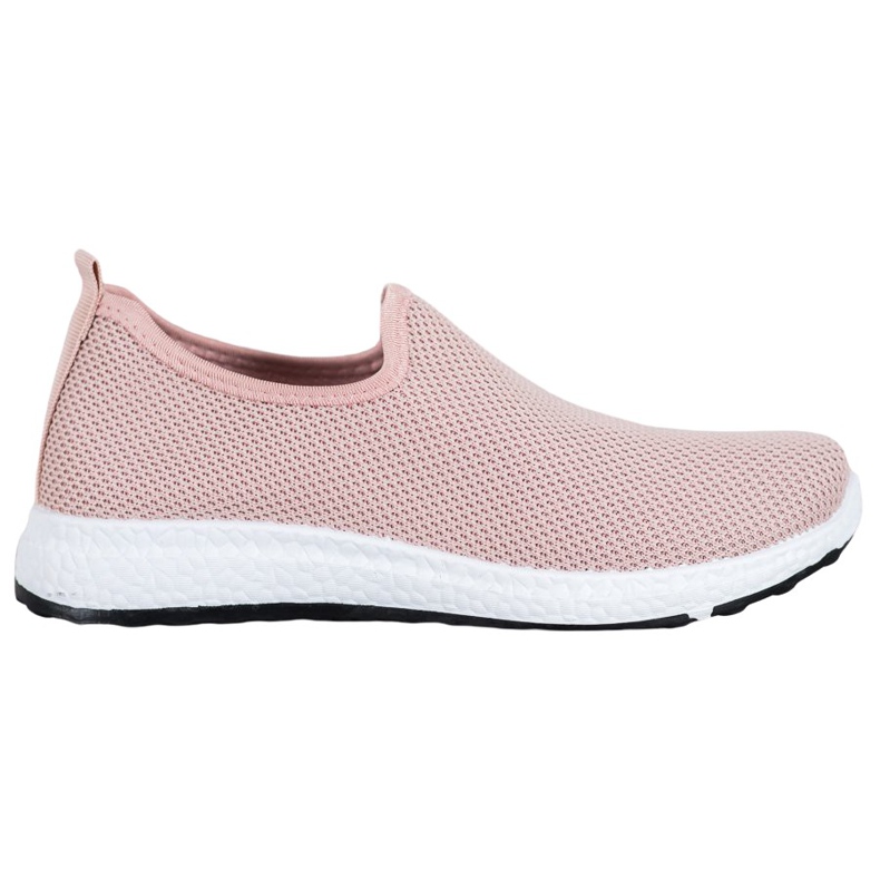 SHELOVET Pink Slip On Shoes