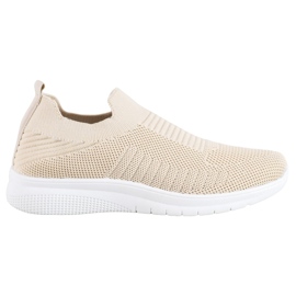 SHELOVET Textile Slip-On Shoes brown