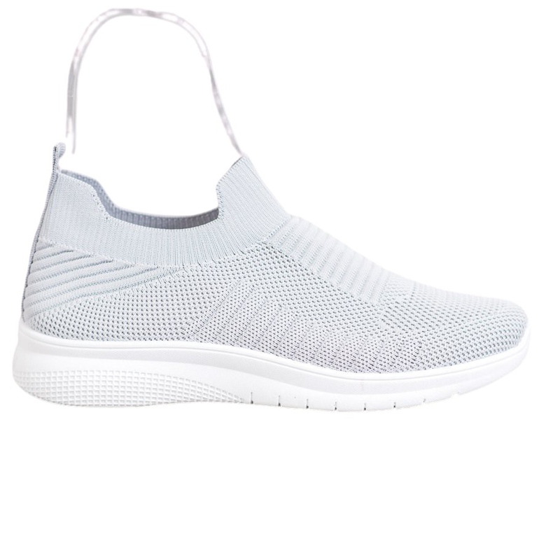 SHELOVET Textile Slip-On Shoes grey