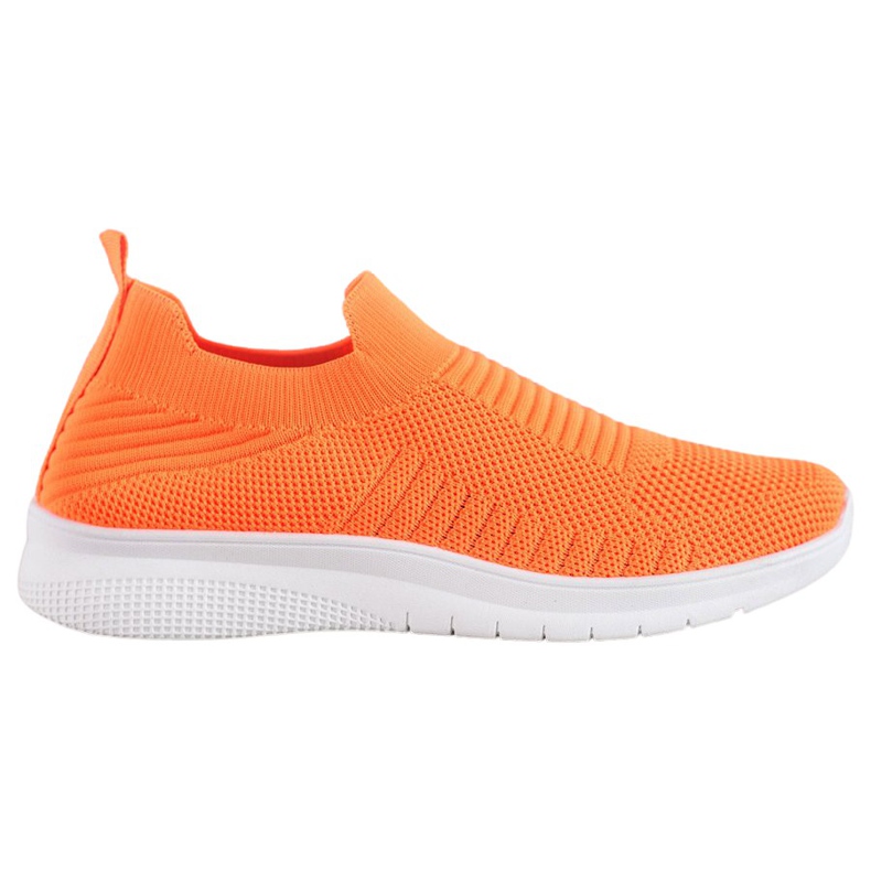 SHELOVET Textile Slip-On Shoes orange SHELOVET Textile Slip-On Shoes orange