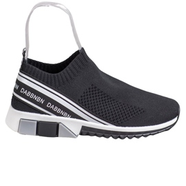 SHELOVET Textile Sport Shoes white black SHELOVET Textile Sport Shoes white black
