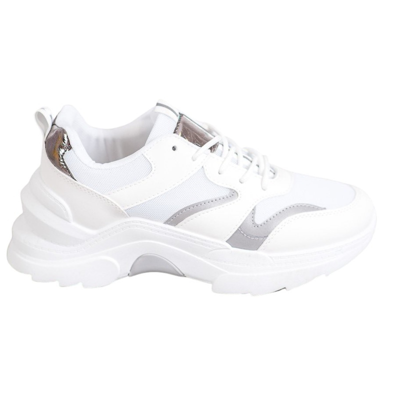 SHELOVET Stylish Sneakers white grey