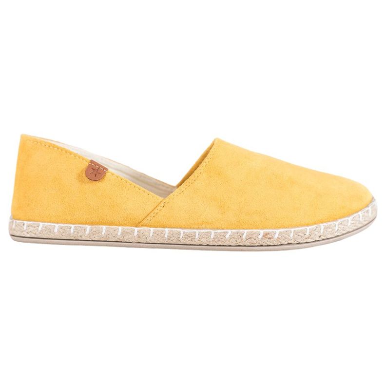 SHELOVET Slip-on Yellow Espadrilles