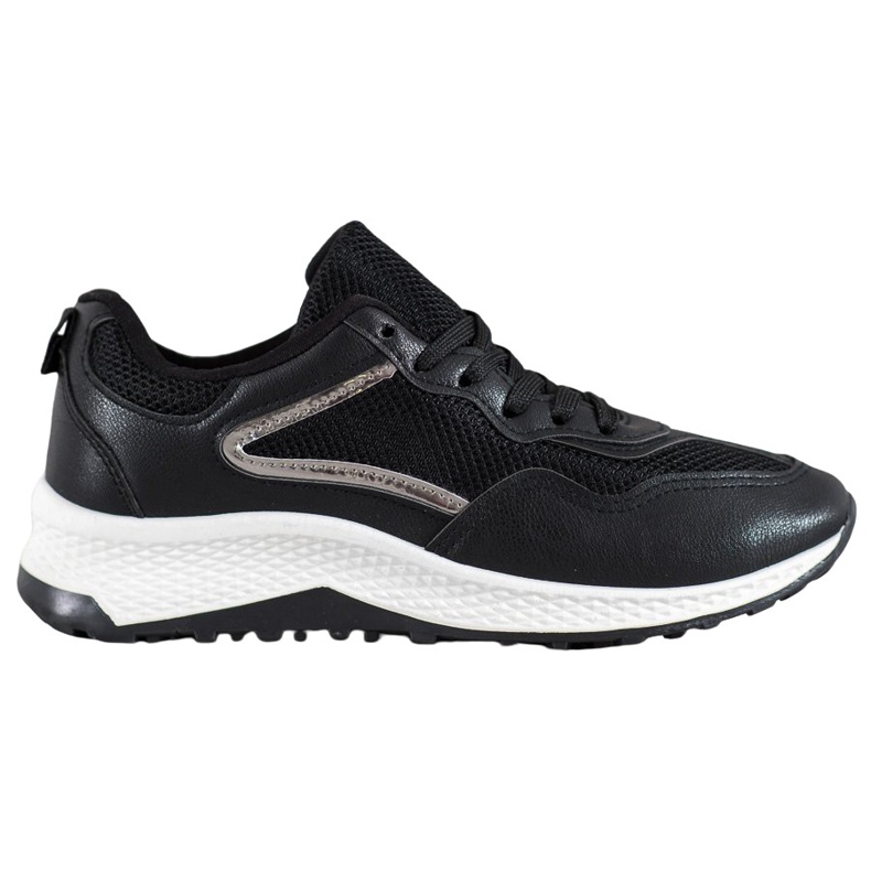 SHELOVET Classic Black Sneakers grey