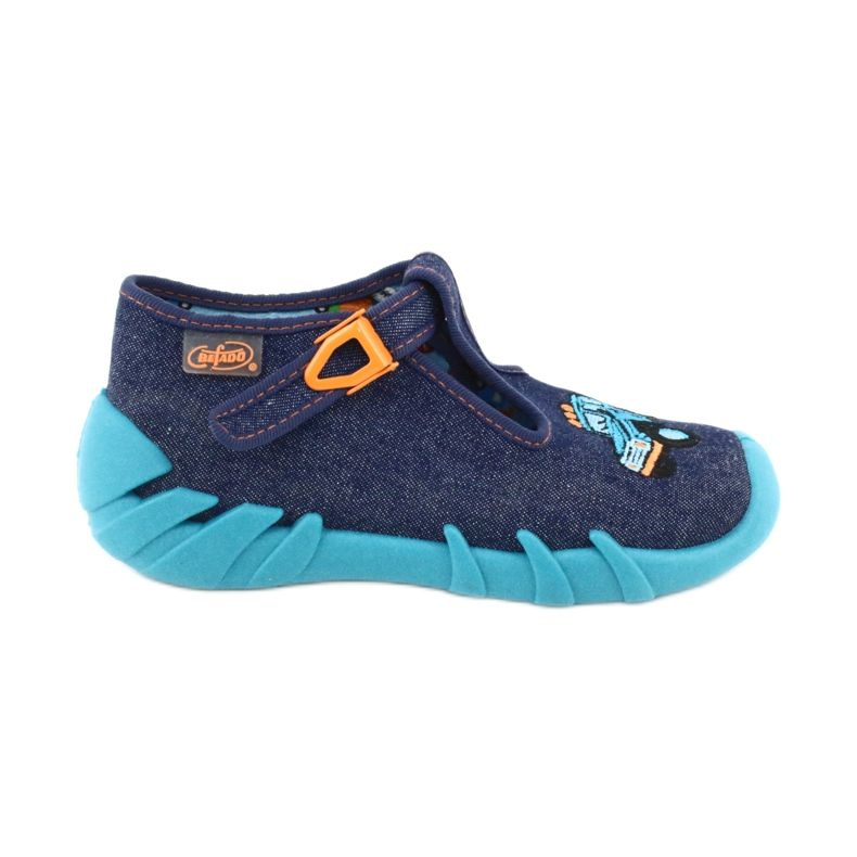 Befado children's shoes 110P386 navy blue blue