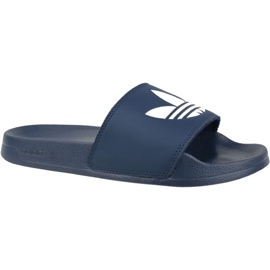Adidas Adilette Lite Slides J FU9178 blue blue Adidas Adilette Lite Slides J FU9178 blue blue