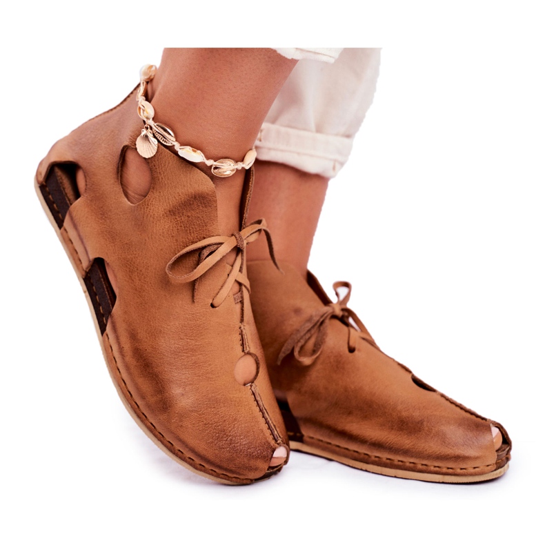 Women's Brogues Maciejka Rude 03426-19 brown