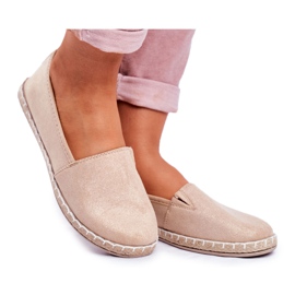 NEWS Women's Beige Lapu Lapu Slip-On Espadrilles NEWS Women's Beige Lapu Lapu Slip-On Espadrilles