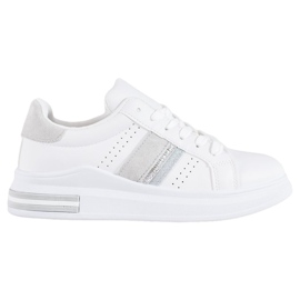 SHELOVET Eco Leather Sneakers white SHELOVET Eco Leather Sneakers white
