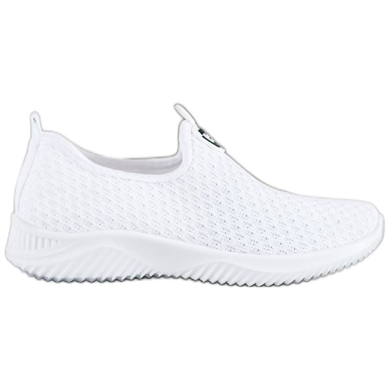 SHELOVET Openwork Sports Shoes white