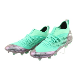 Football boots Puma Future 2.3 Netfit Fg Ag Color Shift M 104832 01 green Football boots Puma Future 2.3 Netfit Fg Ag Color Shift M 104832 01 green