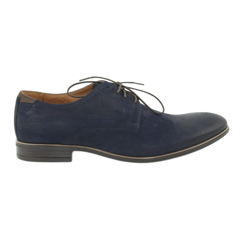 Pilpol 1731 navy blue men's shoes