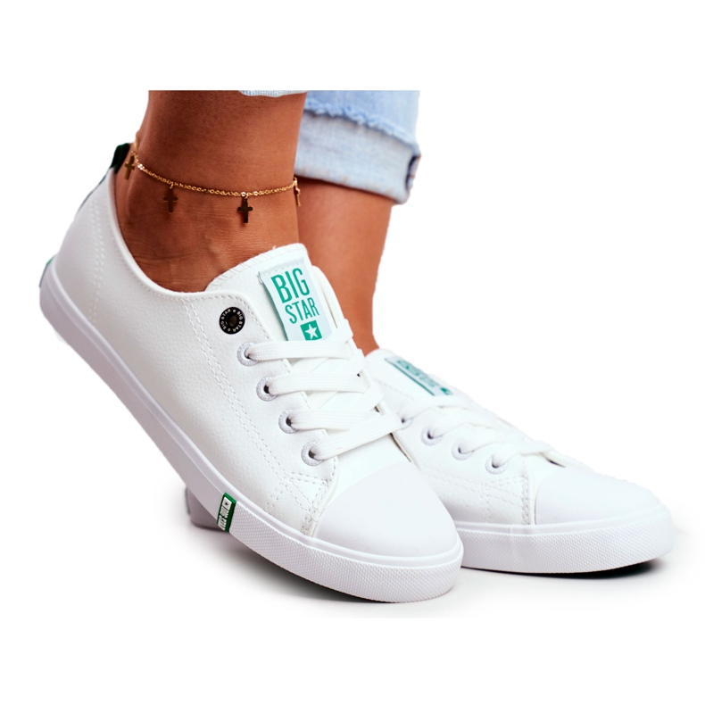 Women's Sneakers Big Star White GG274006 Women's Sneakers Big Star White GG274006