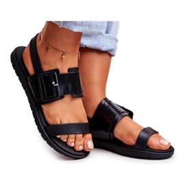 Women's Sandals Fragrant Rubber ZAXY Black DD285051