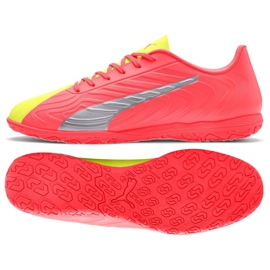 Indoor shoes Puma One 20.4 Osg It M 105969 01 multicolored red
