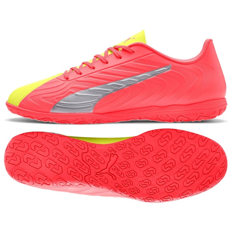 Indoor shoes Puma One 20.4 Osg It M 105969 01 multicolored red