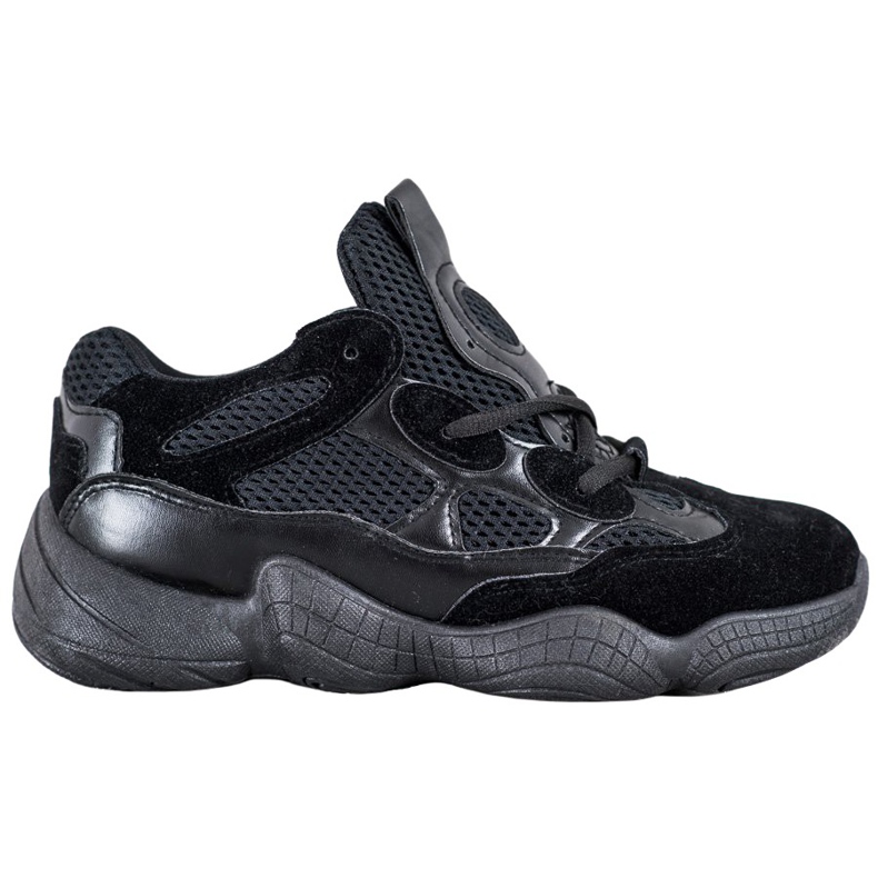 SHELOVET Black Sneakers