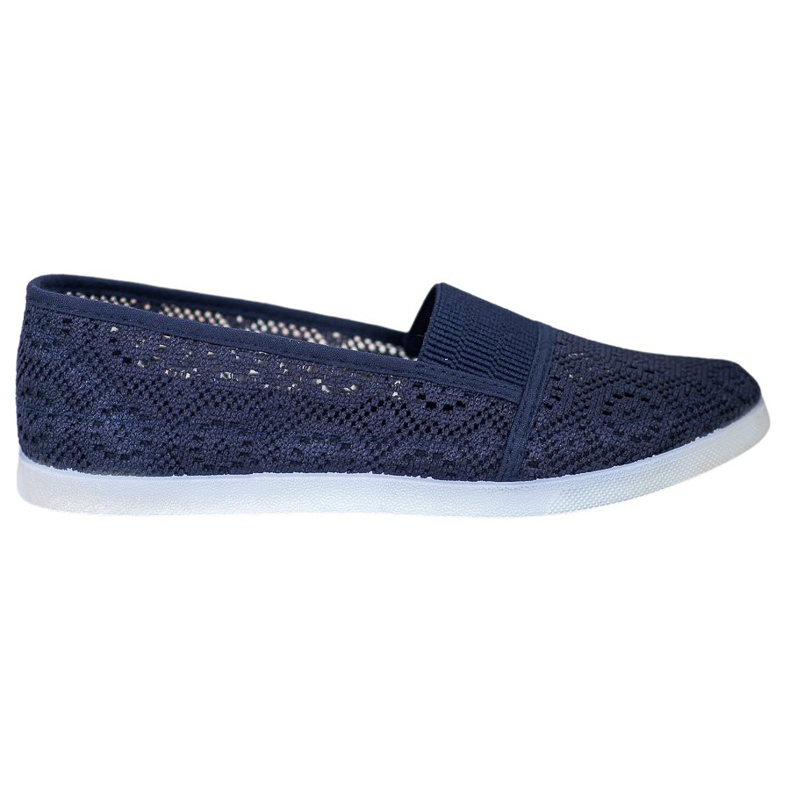 SHELOVET Light Navy Blue Slipons SHELOVET Light Navy Blue Slipons