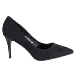 SHELOVET Classic black high heels