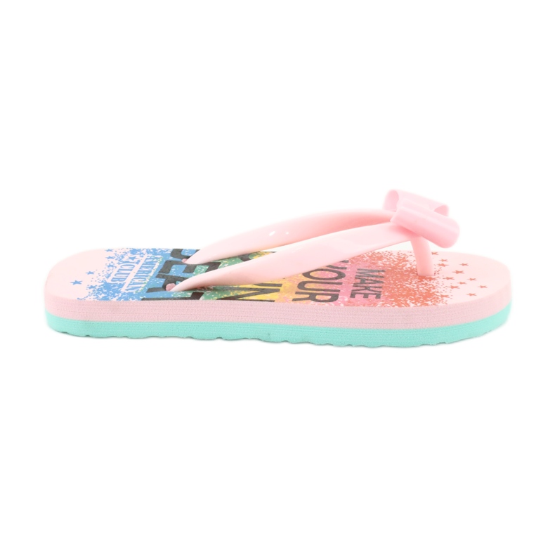 American Club girls' slippers pink