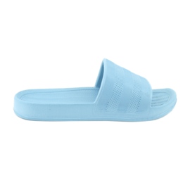 American Club Women's leisure American NH25 foam slippers blue American Club Women's leisure American NH25 foam slippers blue
