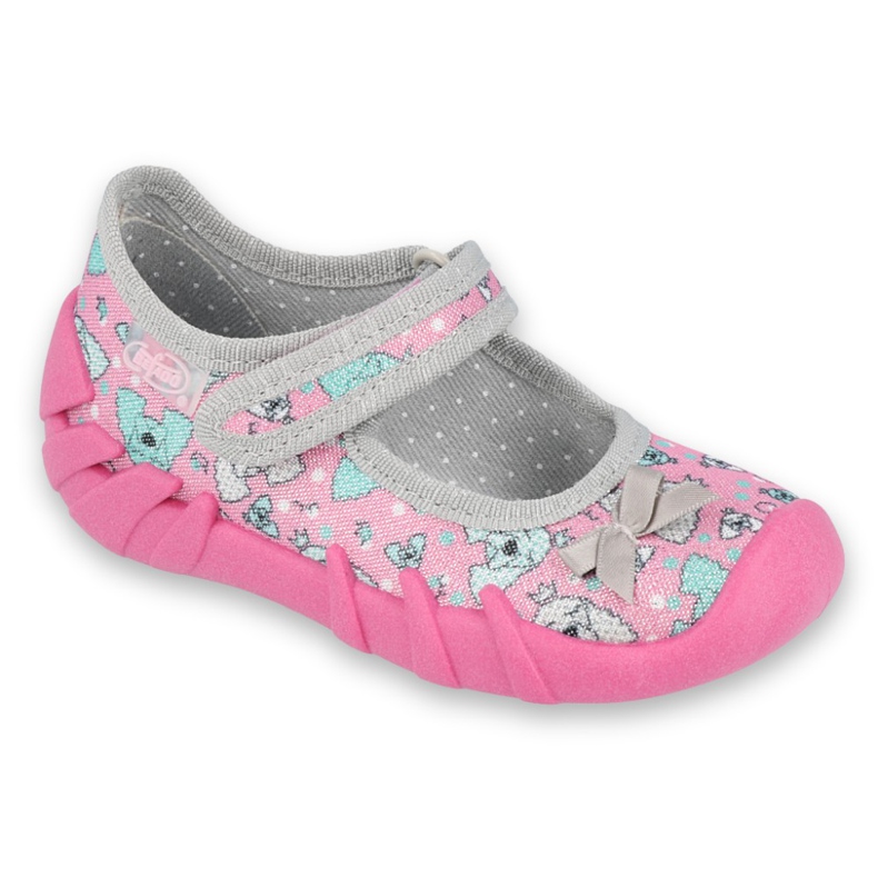 Befado children's shoes 109P201 pink grey multicolored Befado children's shoes 109P201 pink grey multicolored