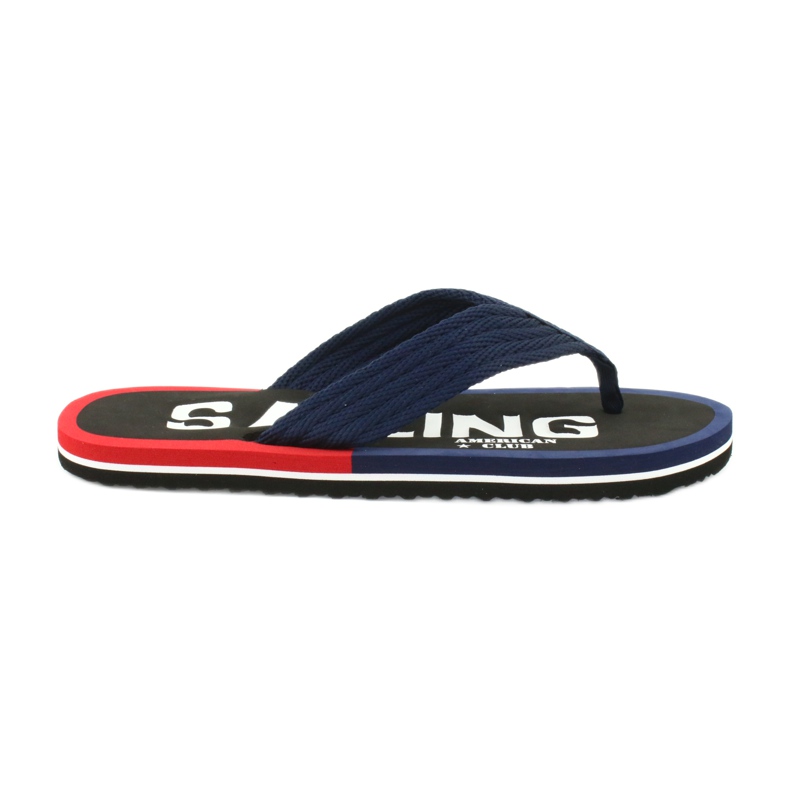 American Club Men's American JP02 flip-flops white black red navy blue American Club Men's American JP02 flip-flops white black red navy blue