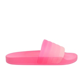 Pink Women's pink slippers K-9183 Fuchsia