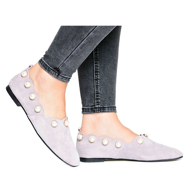 Women's Gray Ballerinas Lu Boo Milis grey Women's Gray Ballerinas Lu Boo Milis grey