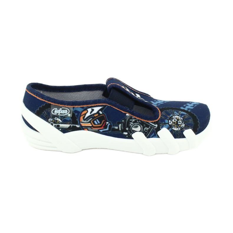 Befado children's slippers 290X211 navy blue
