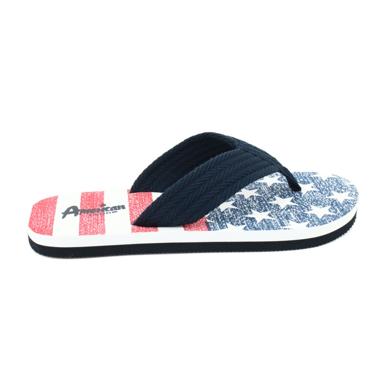 American Club American light foam flip-flops JP05 navy blue