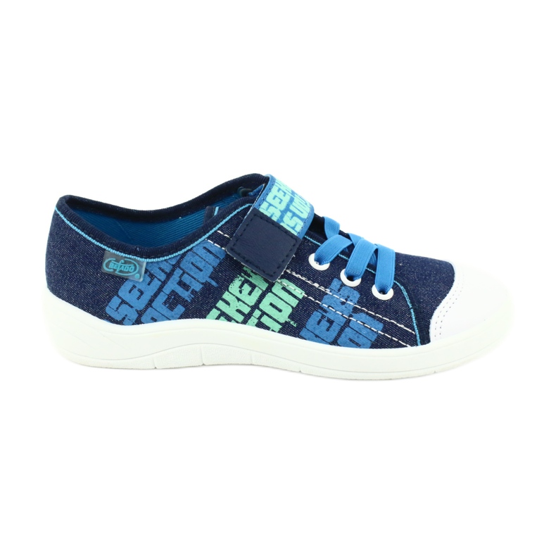 Befado children's shoes 251Y139 navy blue blue multicolored