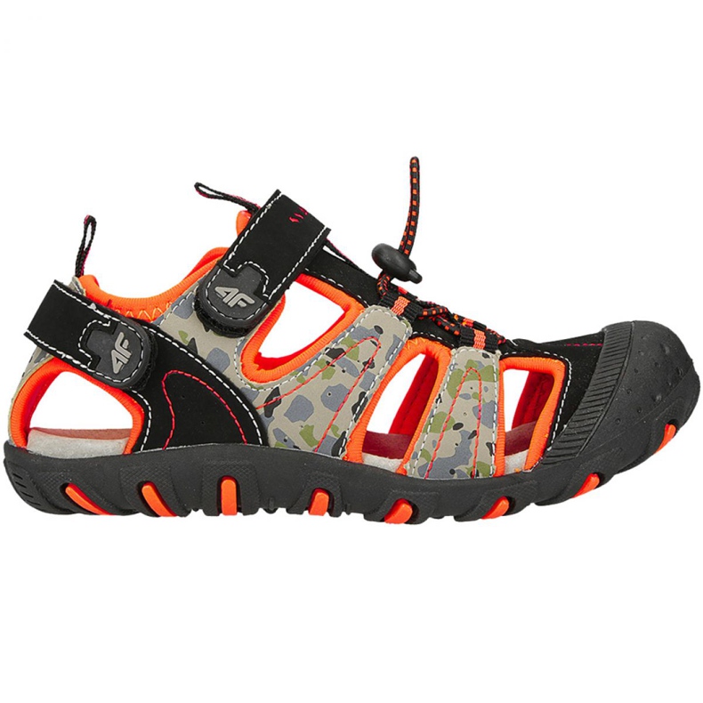 Sandals 4F Jr HJL20 JSAM002 90S black orange multicolored