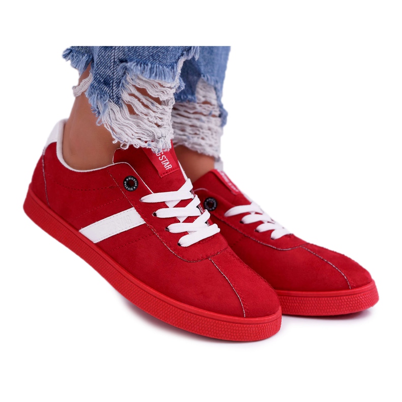 Women's Sport Shoes Big Star Red DD274622 Women's Sport Shoes Big Star Red DD274622