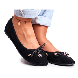 Women's Ballerinas Lu Boo Suede Black Layla