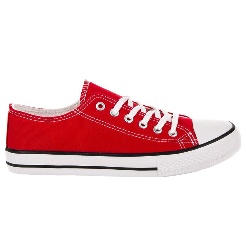 SHELOVET Red Sneakers