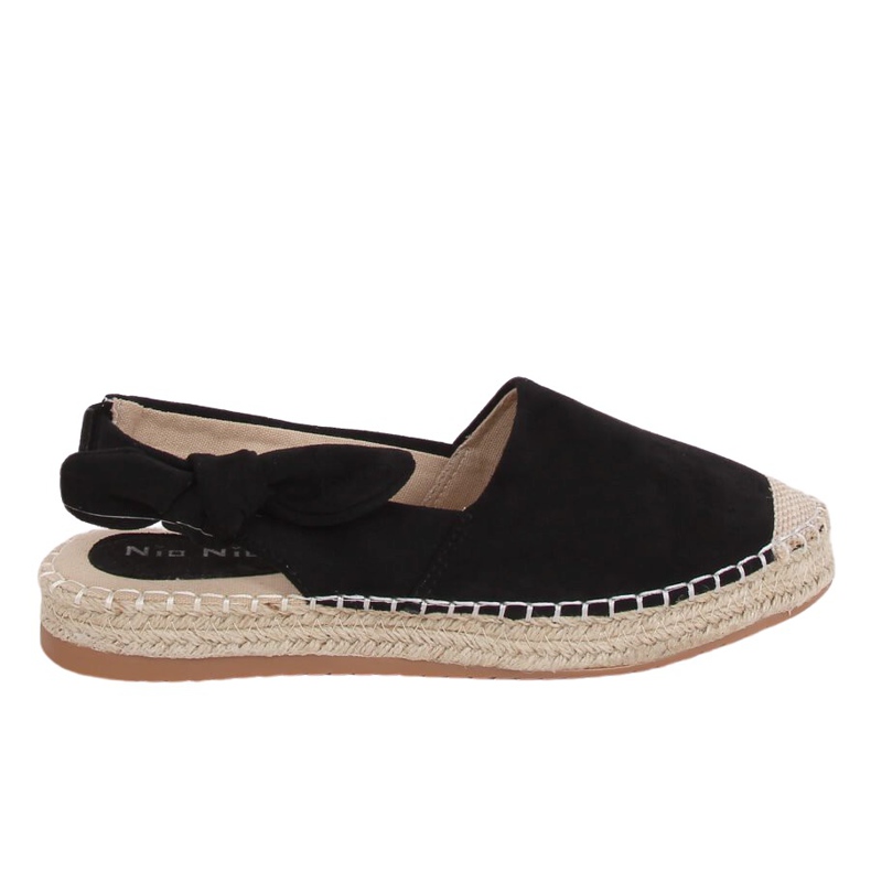 Black espadrilles for women 3016 Black Ii Quality