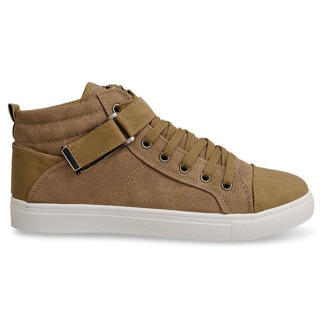High-top Sneakers N37 Khaki green