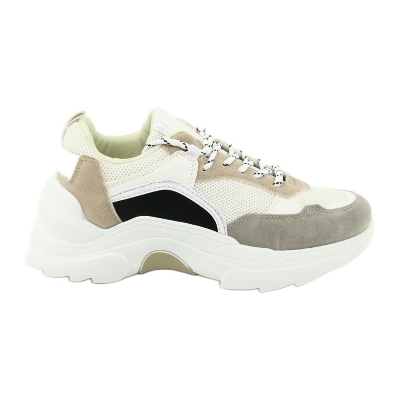 SEA Women's Sport Shoes Sneakers White and Beige Mindanao brown black grey SEA Women's Sport Shoes Sneakers White and Beige Mindanao brown black grey