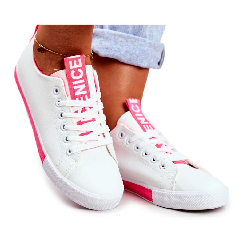 PS1 Classic Women's Sneakers Fuchsia Ville white
