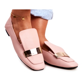 Lu Boo Women's Lords Pink Gold Badge Harlem