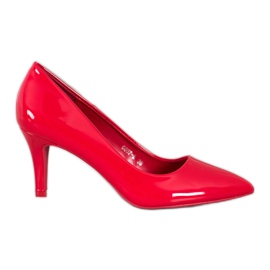 Gogo Pumps With Eco Leather red Gogo Pumps With Eco Leather red
