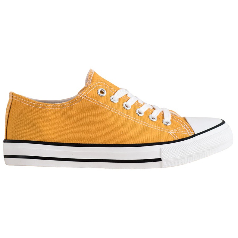 SHELOVET Yellow Sneakers